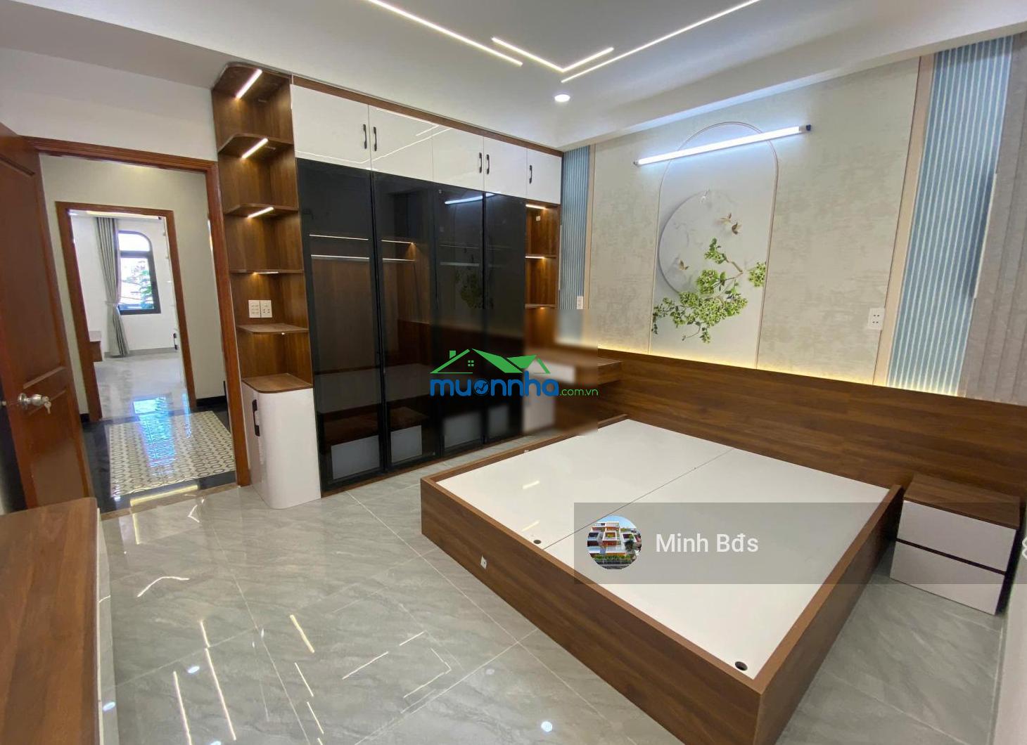 Nhà mặt tiền đường nhựa 10m hương lộ 2 đúc 5 tấm, có thang máy 4x16m full nội thất giáp q. tân phú - 3