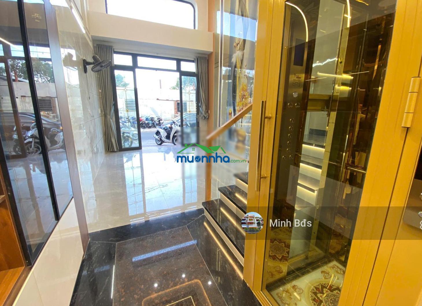Nhà mặt tiền đường nhựa 10m hương lộ 2 đúc 5 tấm, có thang máy 4x16m full nội thất giáp q. tân phú - 4