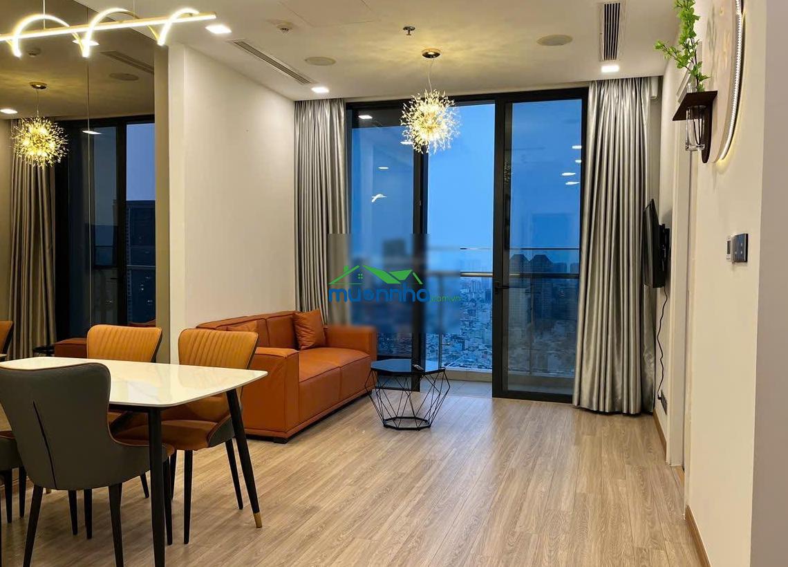 Căn hộ 2pn nội thất hiện đại, siêu sang trọng, view landmark thoáng mát giá chỉ 26 triệu/tháng
