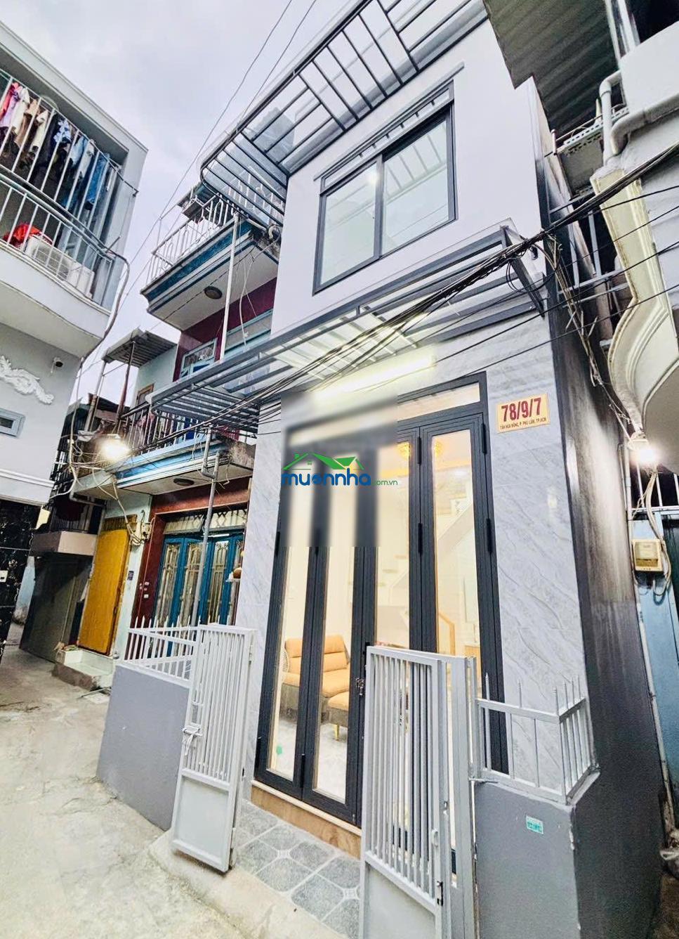 Hoa hồng 50tr - bán nhà 78/9/7 tân hòa đông - giá 3.75 tỷ - 2
