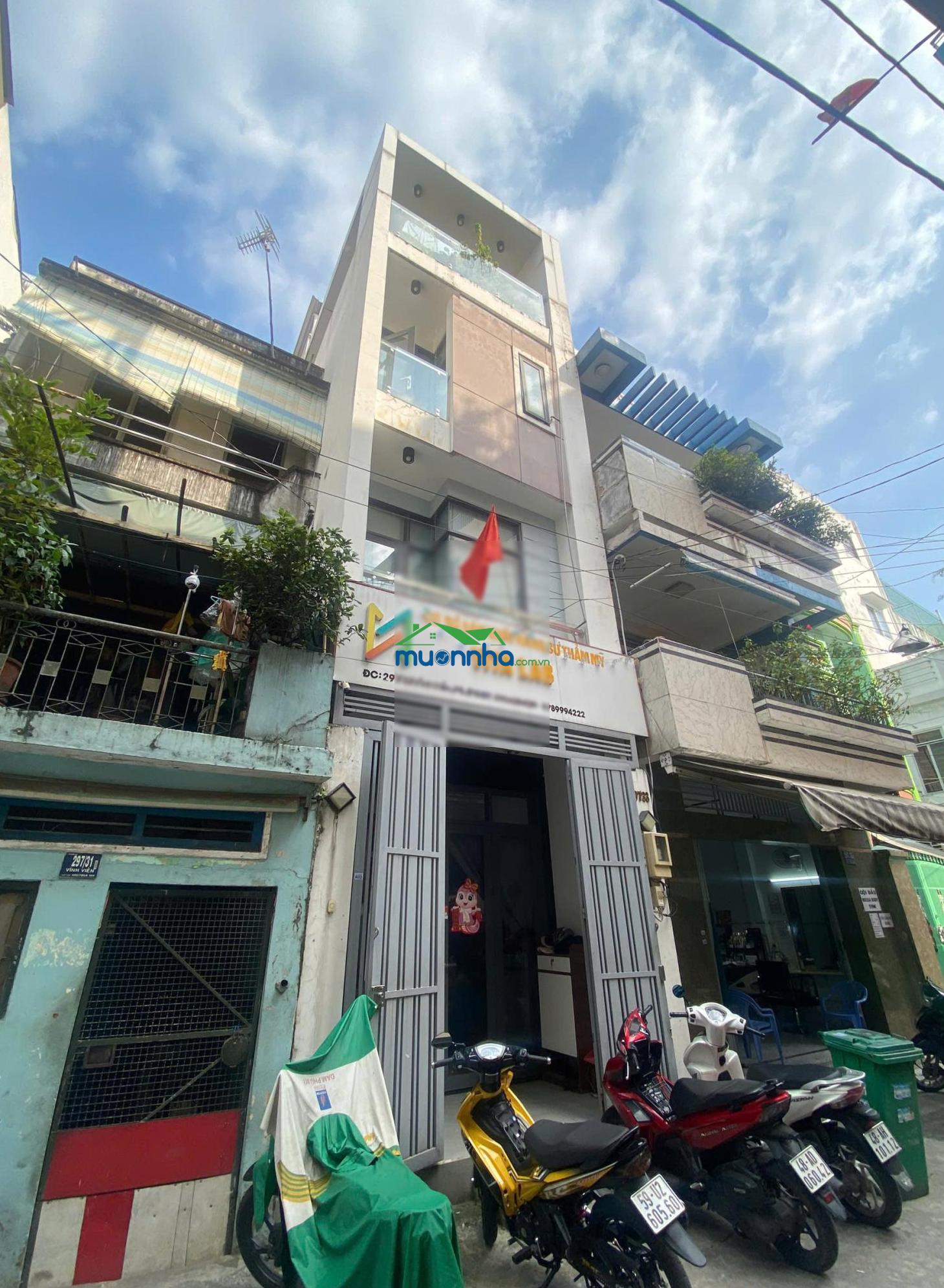 Bán nhà hẻm xe hơi 297 vĩnh viễn. p5. q10 dt: 3.75m x 14.7m - trệt 2 lầu st - giá: 13.2 tỷ - 3