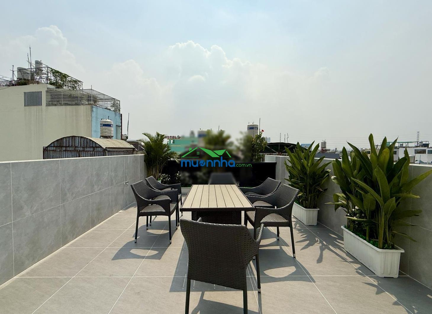 Nhà 1 sẹc ngắn dương thị mười, dt: 4.10x18m, nở hậu 5.25m, lửng, 3 lầu, 4pn, sân thượng, gara ô tô