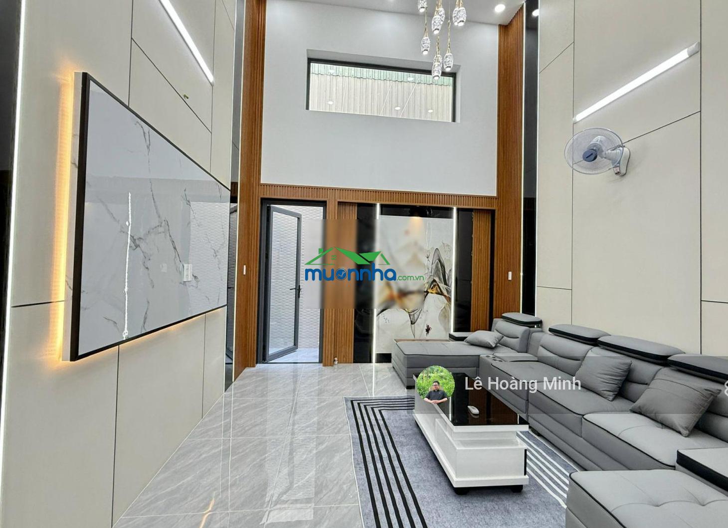 Nhà phố 4m x 15m. xây 4 tầng hẻm 6m thông lê thị riêng, sát bên trường nguyễn trung trực - 2