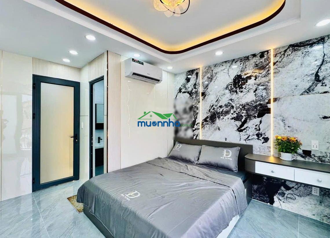Siêu phẩm quang trung phường 10, 4m x 10m - 3 lầu, 4 phòng ngủ, 5wc, 6,5 tỷ - 2