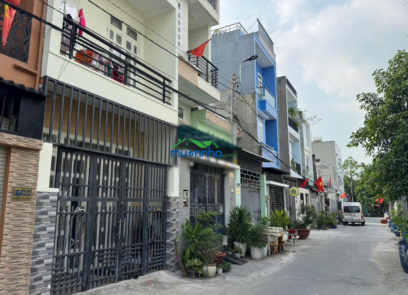 Bán nhà cấp 4 - bán giá đất 4 tỷ 2 có tl chính chủ - diện tích 54m2 - đường 6m thông bàn cờ - 3
