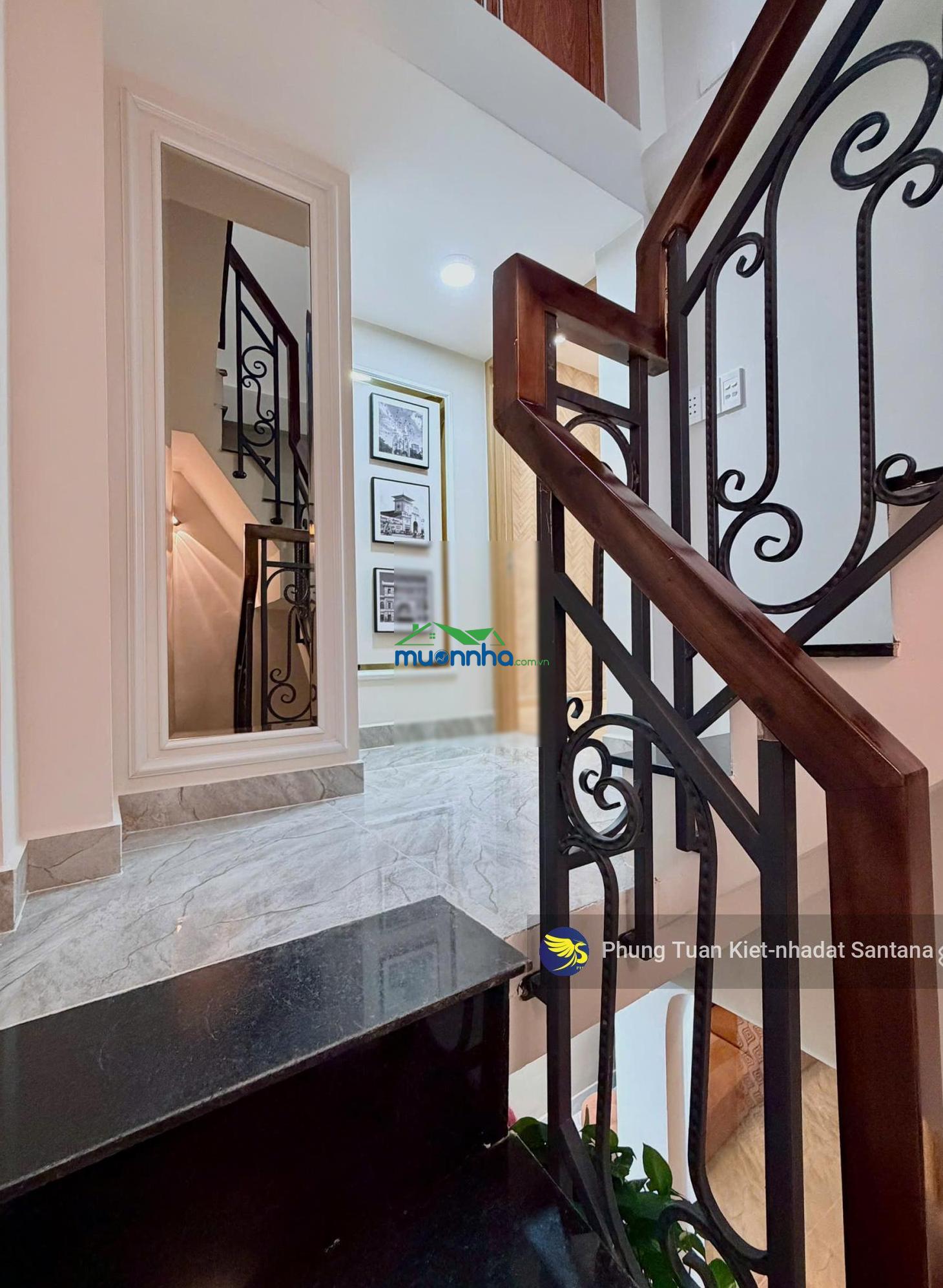 Tuyệt phẩm nhà phố 03 tầng đẹp lung linh, full nội thất cao cấp hẻm xe hơi khu vip huỳnh văn bánh - 2