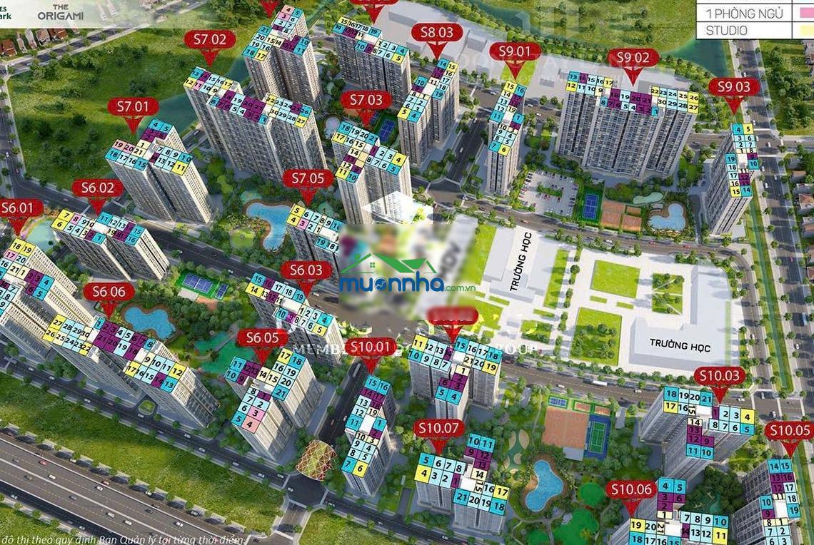 *Chỉ 3,5 tỷ * sở hữu ngay căn hộ 2 pn tại the origami - vinhomes grand park quận 9 (thủ đức) - 2