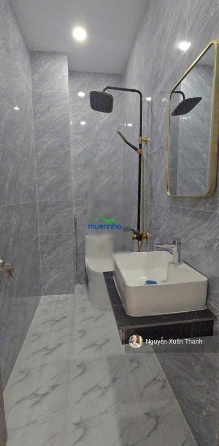 Nhà mới ở ngay - an cư lâu dài - 4 tầng - hxh - khu an ninh - gần chợ - 6,5 tỷ thương lượng - 4