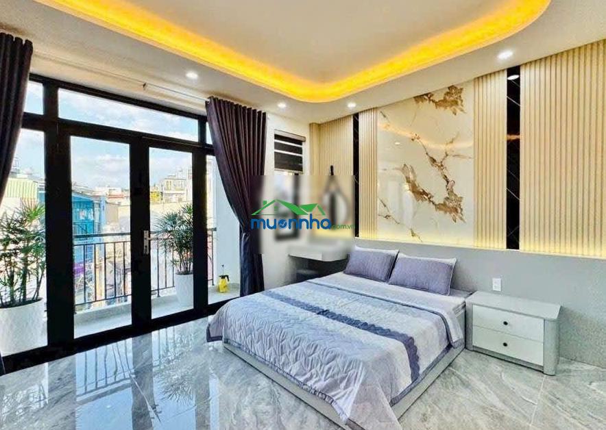 Bán nhà đẹp thống nhất 67m2 ngang 5.0m 1 trệt 3 lầu nhỉnh 8 tỷ p.11 gò vấp (p. thông tây hội mới) - 4