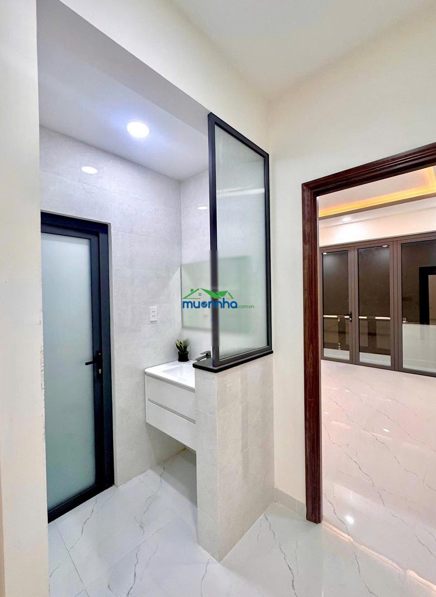 Nhà hẻm ô tô- thông âu dương lân- phạm thế hiển- dt (4.3x14.5m), 4 tầng, mới 100% - 2