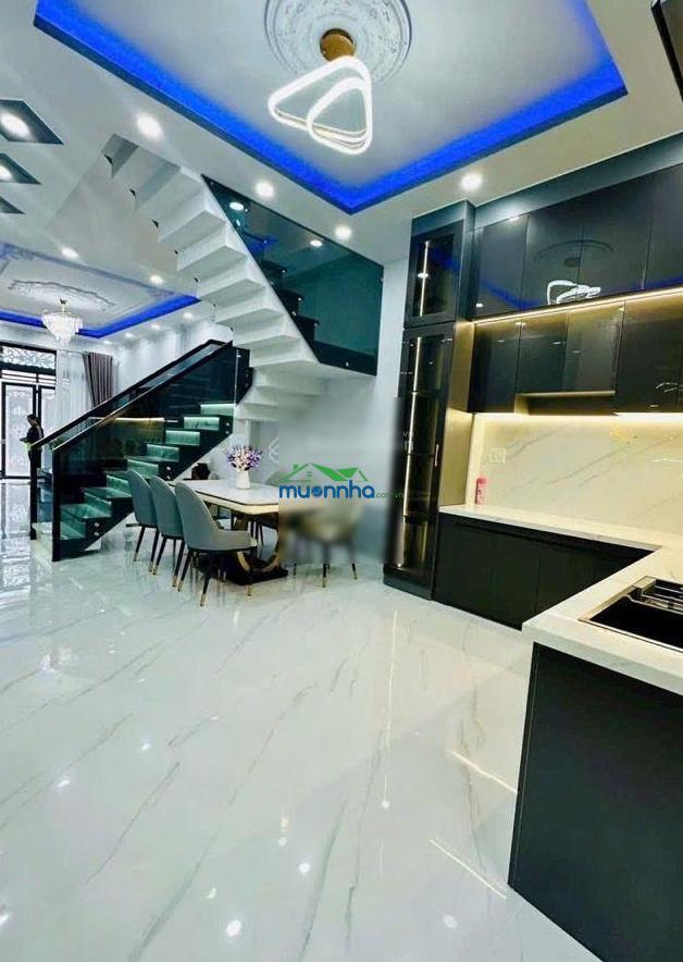 Nhà mới hẻm 458 huỳnh tấn phát 4x26m 4pn có pn tầng trệt - chỉ 6,73 tỷ - 2