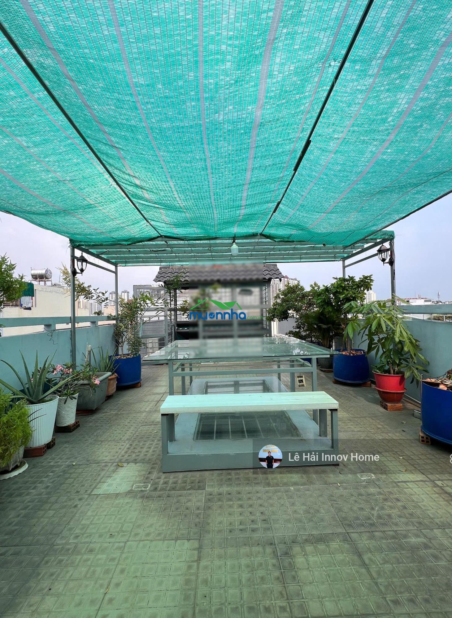 13,5 tỷ - khu 351 lê đại hành - đường nhựa 7m -(4.8x16m, 5 tầng, sân thượng) -nhà mới full nội thất - 4