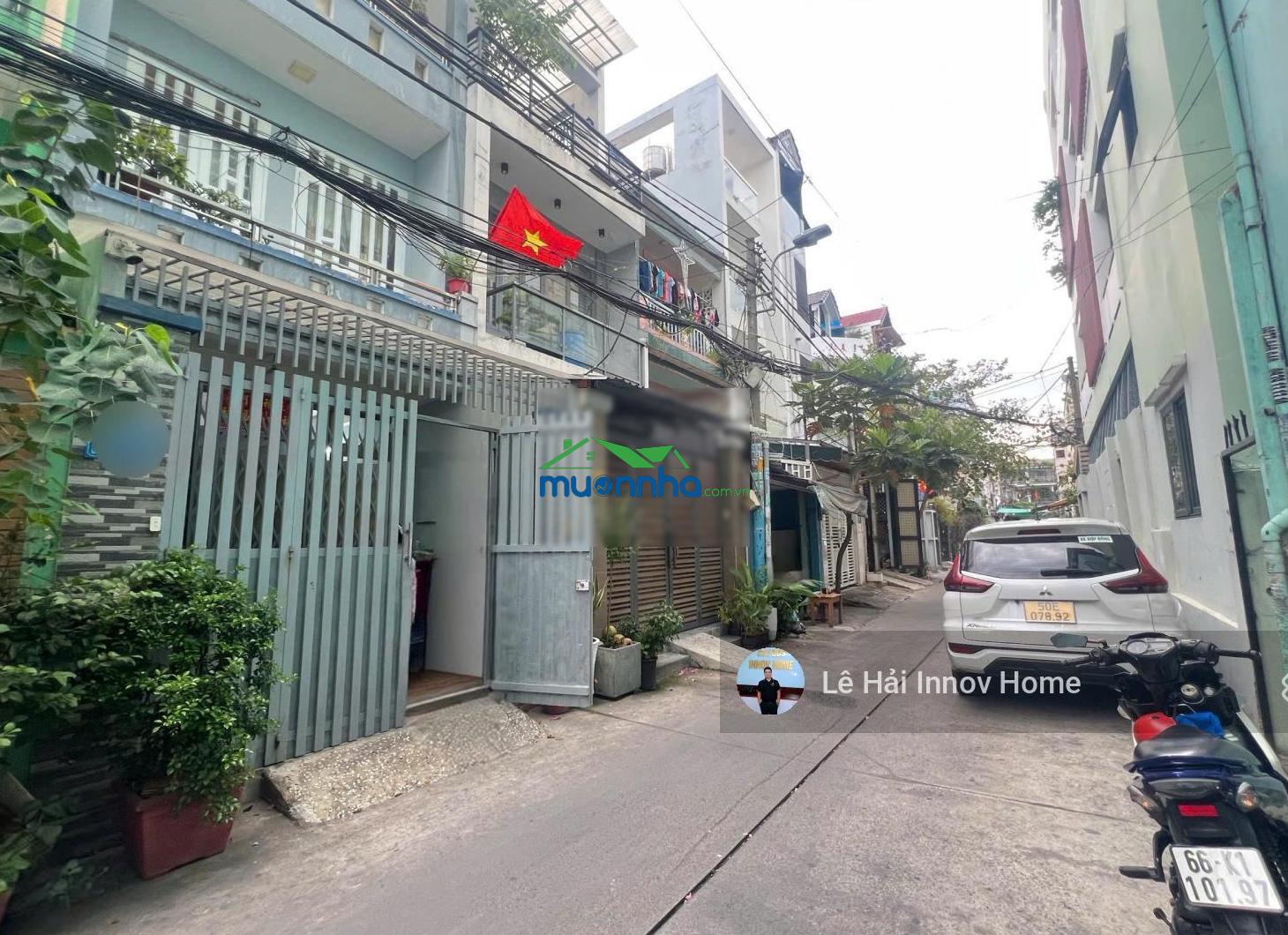 9.8tỷ - mặt tiền nội bộ 7m bình thới gần lãnh binh thăng (4x17m 3 tầng sân thượng), nhà mới ở liền - 4