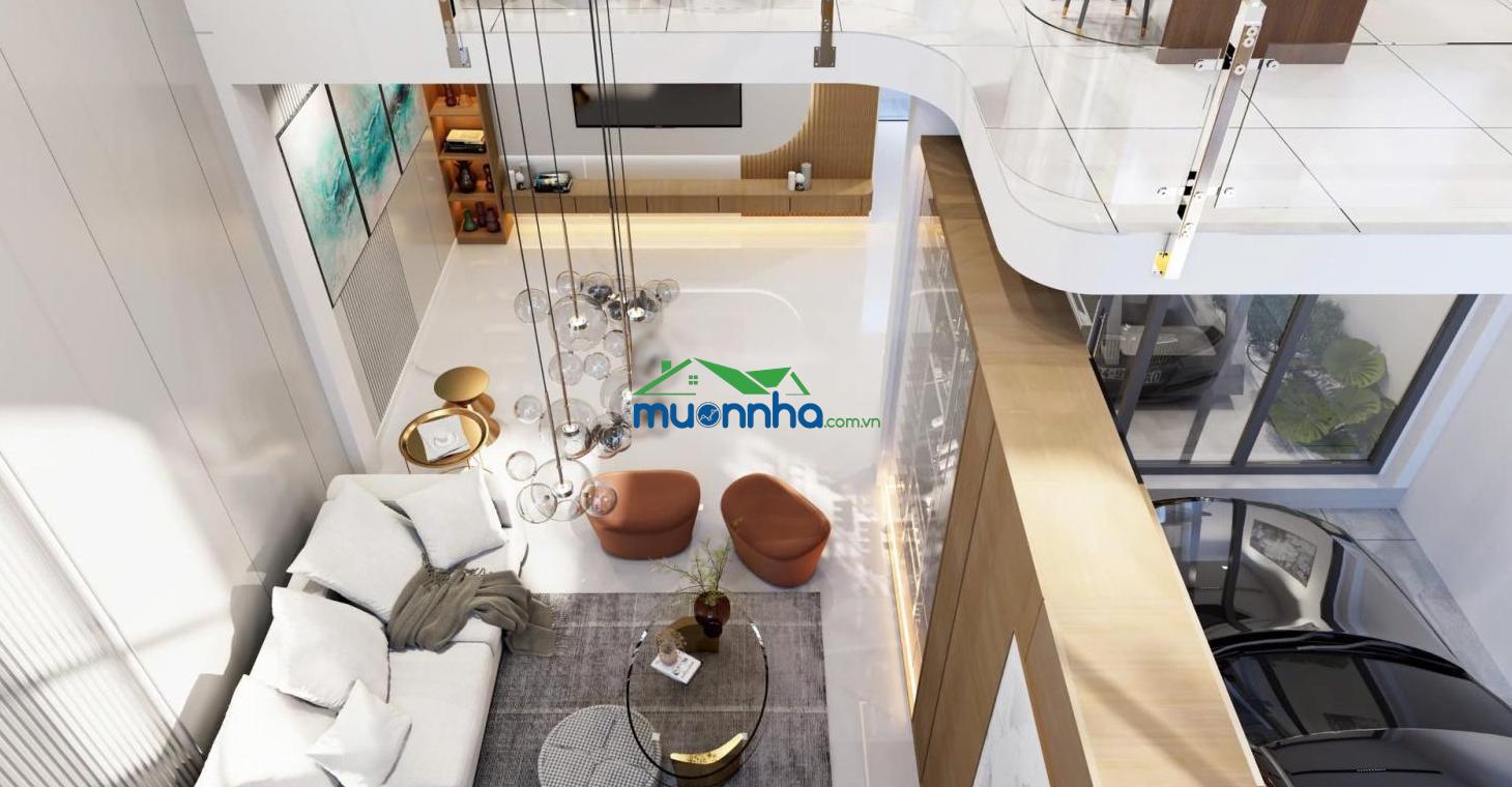 Bán nhà mới xây 100% thang máy bề ngang 7m kdc ven sông phước kiển giá rẻ lh 0903 818 ***