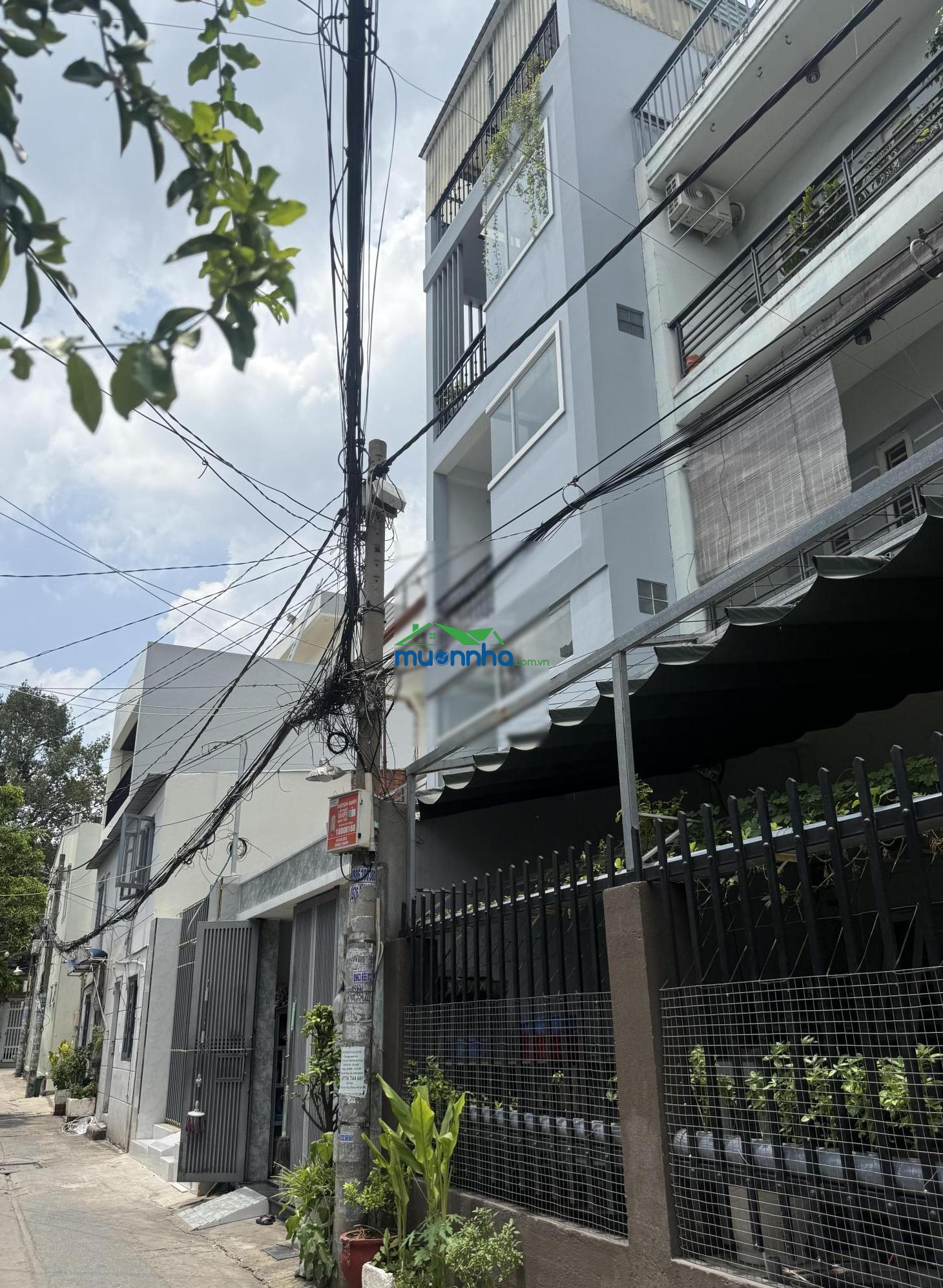 Sát vách kdc an sương 2 mặt hẻm xe hơi - 6.5x34 216m2, 50tr/m2. xây mơi 5 tầng - 2