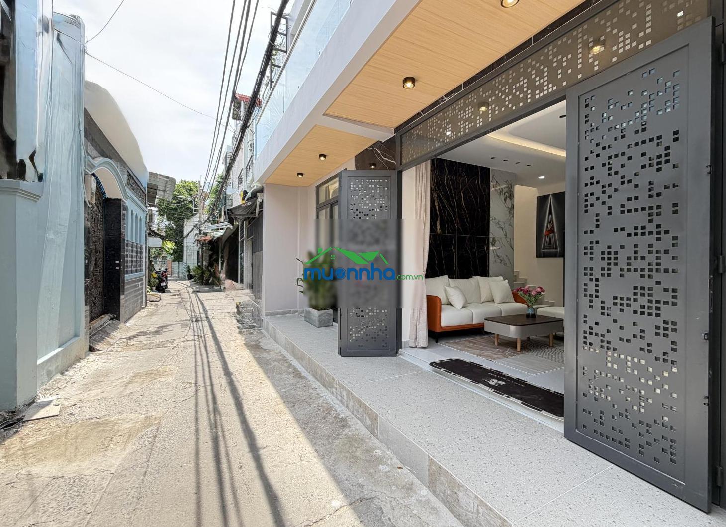 Bán nhà đẹp giá rẻ có phòng ngủ dưới trệt chỉ 1 xẹc lê đức thọ phường 16 gò vấp - 4