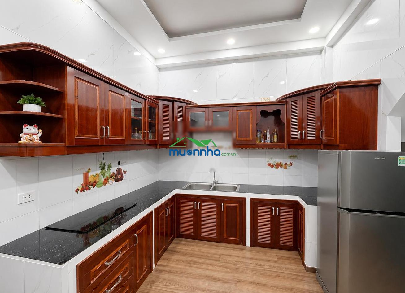 Nhà đẹp đường 8m xe hơi ngủ trong nhà dt 4,5x14 chỉ 5 tỷ bé - 3