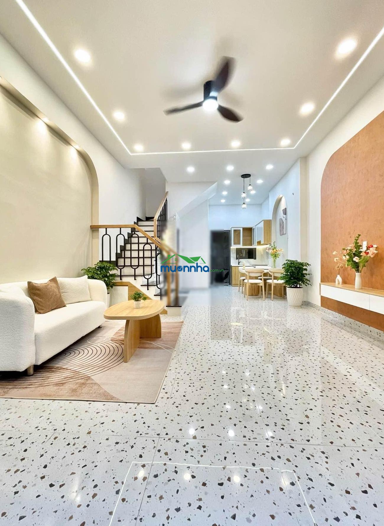 Gấp bán nhà bùi đình túy, bình thạnh, dt 4.5m x 10m, 2 tầng, mới đẹp vô ở ngay, chỉ 6.98 tỷ