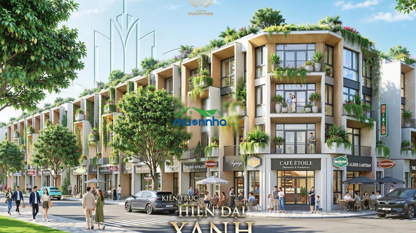 Vinhomes saigon park liền kề 50m2, giá 5,4 tỷ - cơ hội sở hữu tâm điểm đại đô thị 1.080ha - 4