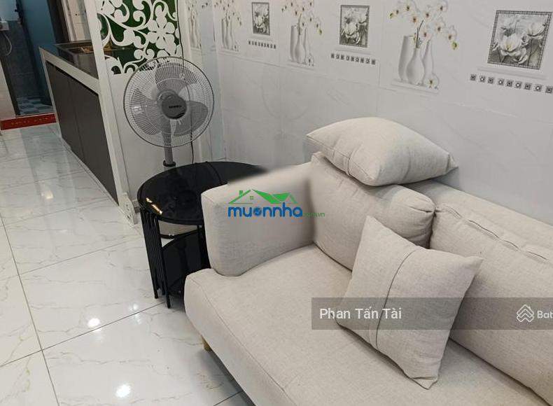 Bán 2,1 tỷ nhà hẻm thông tân hòa đông & chiến lược 2 tầng 1 gác 3pn gần chợ phú lâm nh cho vay 1 tỷ - 4