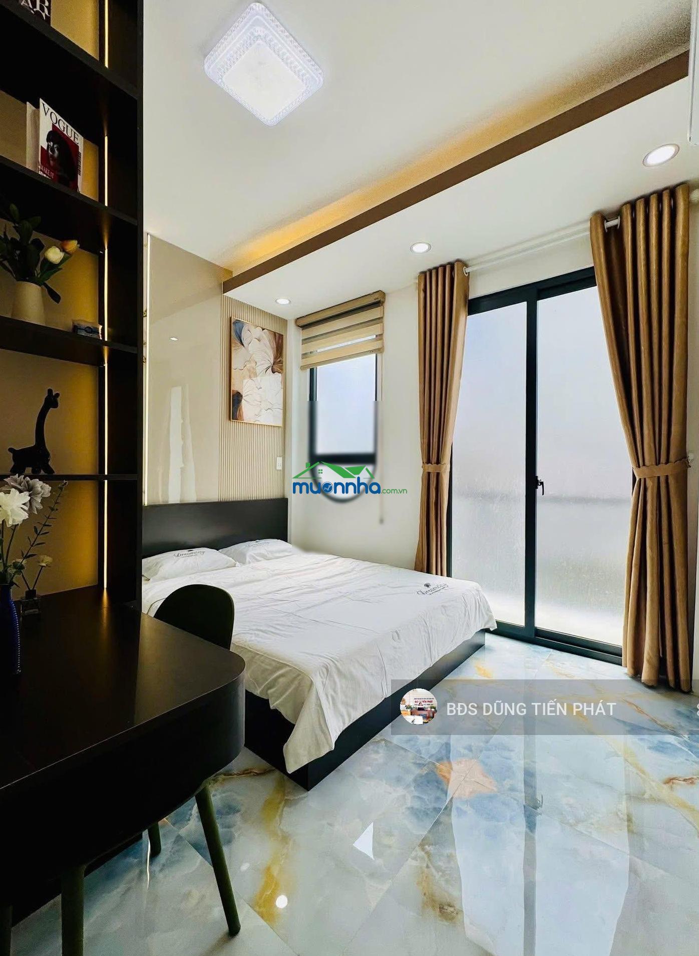 2 lầu đúc nhà mới đẹp âu dương lân 4 phòng ngủ - 2