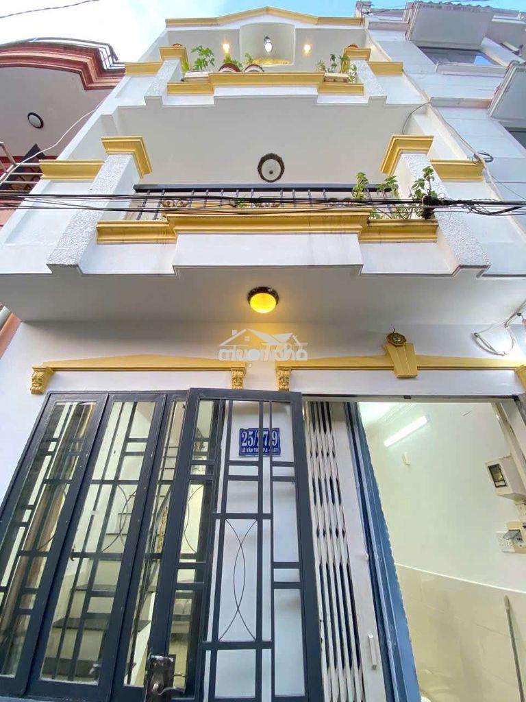 Nhà mới ken 4*9 trệt 2 lầu lê văn thọ f8 cực rẻ