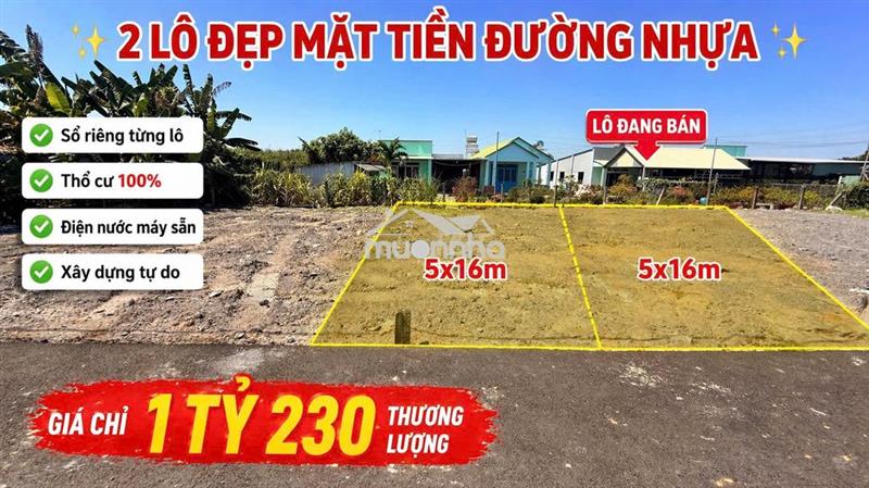 ❌Chính chủ bán,ko qua trung gian cặp đất biệt thự 10x16m giáp bửu long