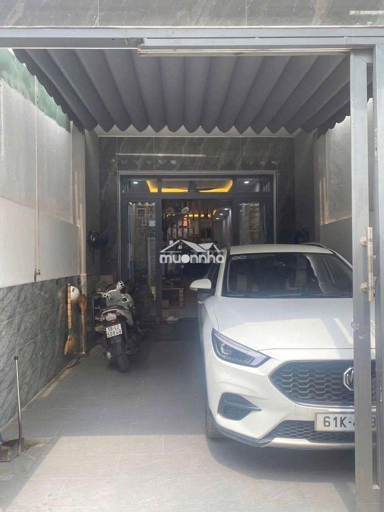 Bán nhà 1 trệt 1 lầu ngay ngã ba ông xã, 90m2, 900tr, sổ hồng riêng - 2