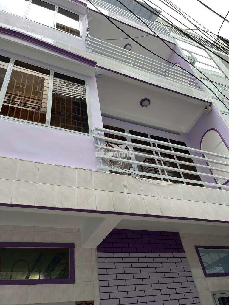 Nhà 1 trệt 2 lầu sân thượng 6x6m 4 phòng hẻm lê văn sỹ - 2