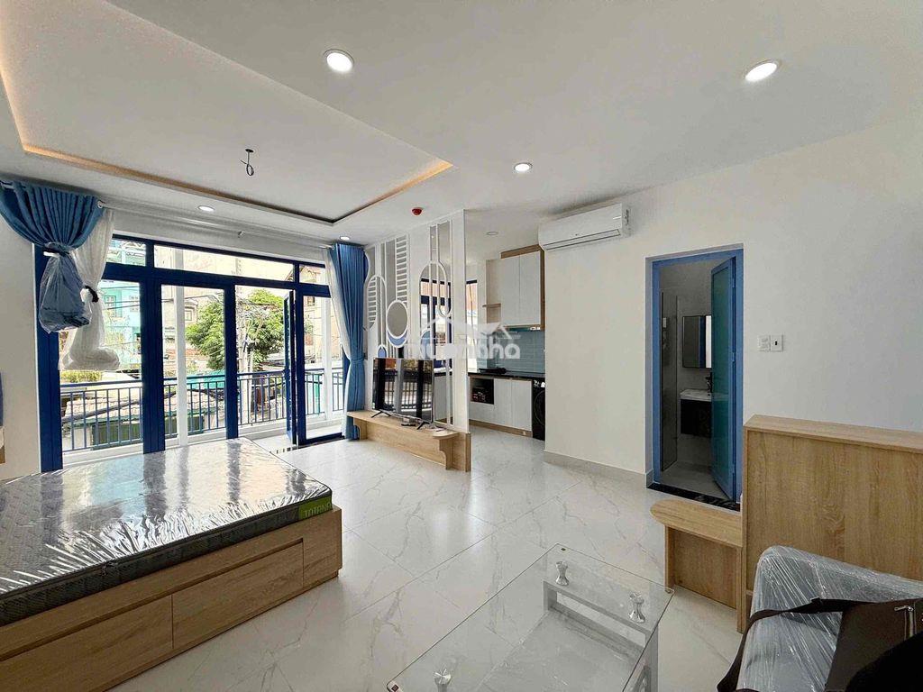 1pn ban công trần hưng đạo quận 1, ngay trung tâm, nội thất cao cấp - 2