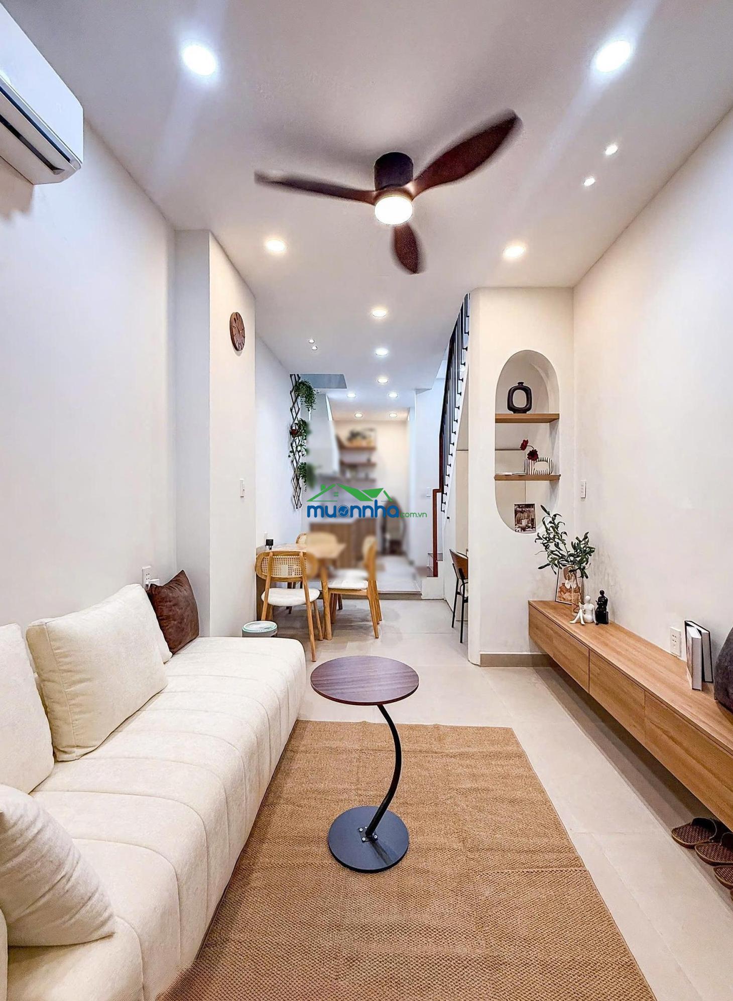 6,5 tỷ tl) siêu phẩm sát mặt tiền phan văn trị, nhà mới, đẹp, 3 tầng (tặng full nội thất) - 4