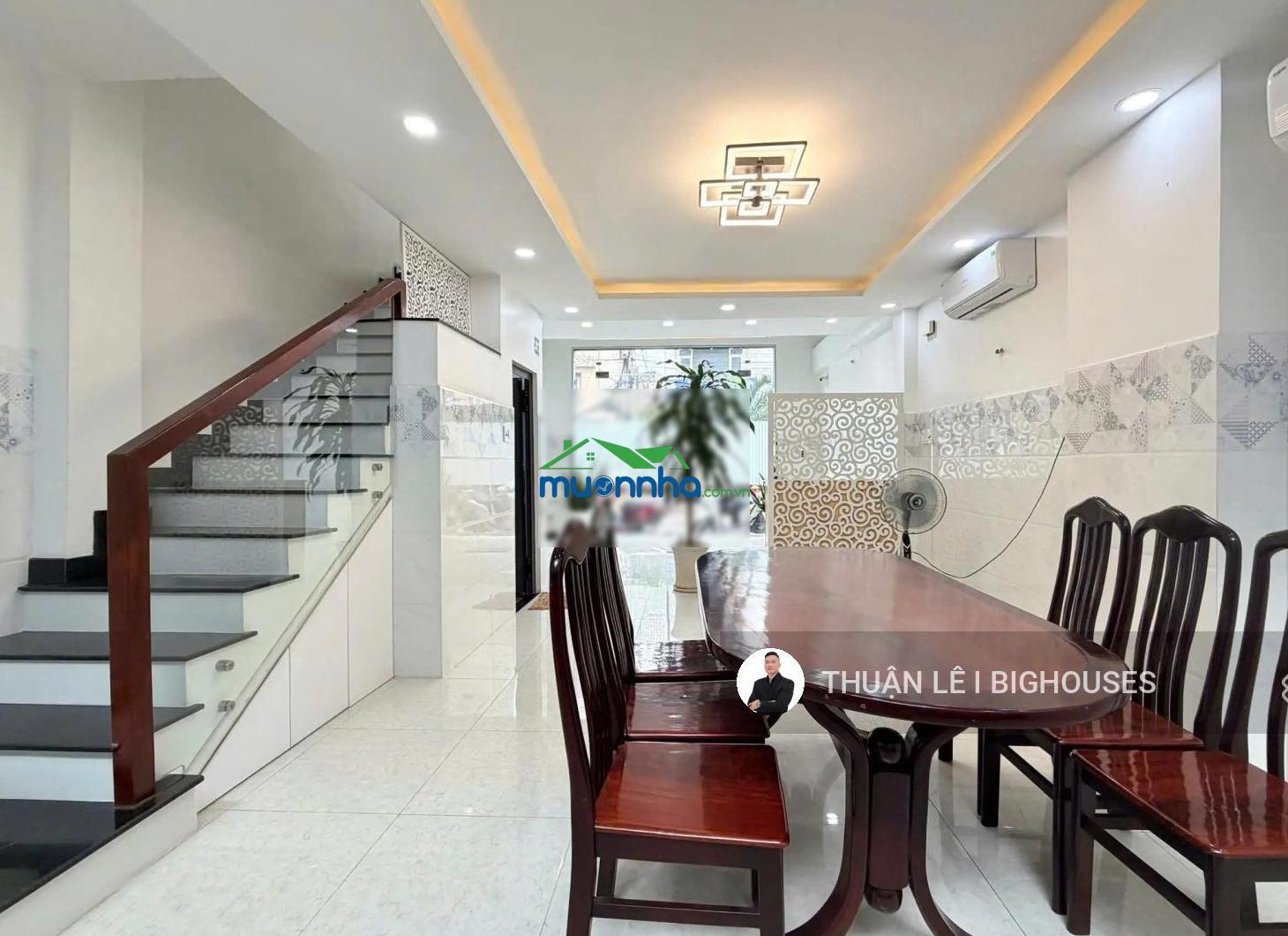 Hạ 2 tỷ! nhà mới đẹp ở ngay. hxh tránh nhau khu phan xích long. ngang to 5x15m. nhà 5 tầng+5pn lớn - 3