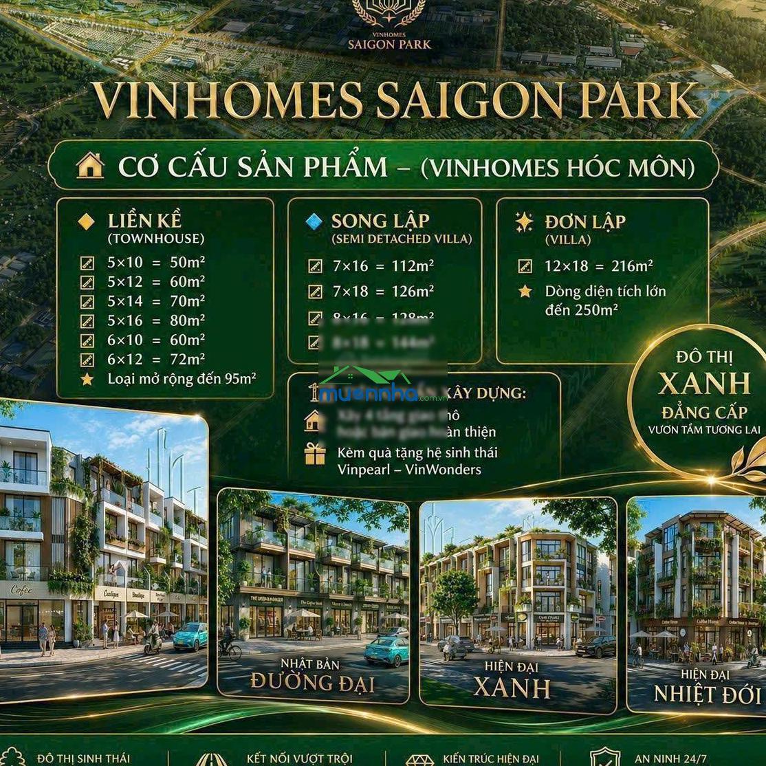 Chỉ từ 1,5 tỷ sở hữu ngay nhà phố 1 trệt 3 lầu tại vinhomes saigon park (số lượng có hạn) - 4