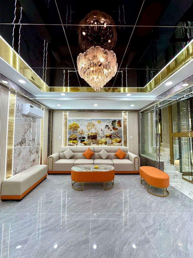 Siêu phẩm thang máy 5,5x16m 1lững 3 lầu đường 12m khu vip trần thị năm - 4