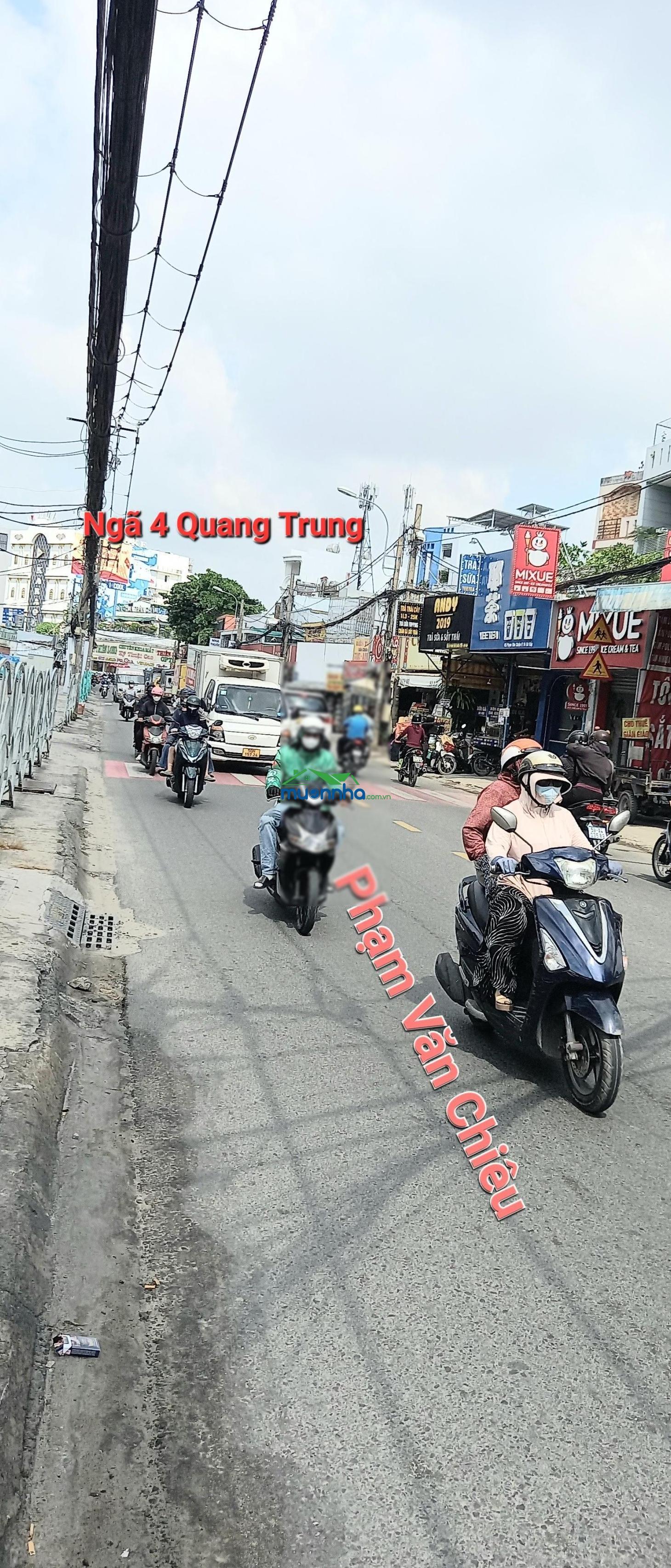 Bán nhà shr 1 lầu btct đường phạm văn chiêu phường 14 quận gò vấp-sát ngã 4 quang trung- giá 3,8 tỷ - 2