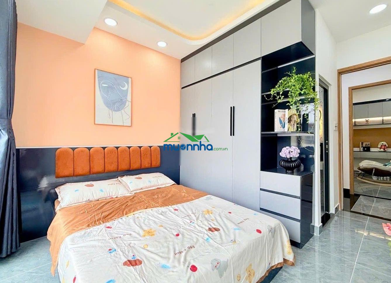 Nhà mới đẹp phan văn trị - 36m² - hẻm xe hơi - ngay chợ cây thị - 10' sân bay - bình thạnh - 2