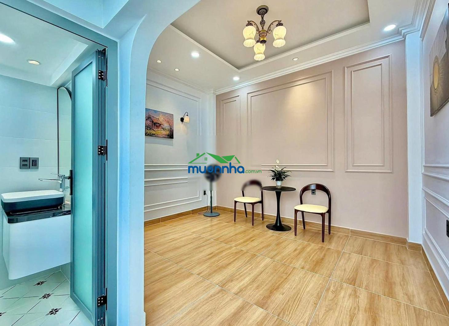 Nhà mới hẻm xe hơi xóm vôi, 40m², 4 tầng 4pn 5wc, gần mặt tiền, bx chợ lớn, tiện kinh doanh - 4