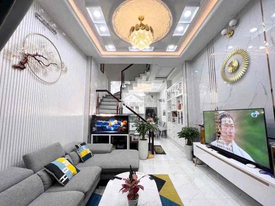 💟 Cho thuê nhà nguyên can 4pn 5wc full nt mới hẻm 1/ đường số 1 p13 - 2