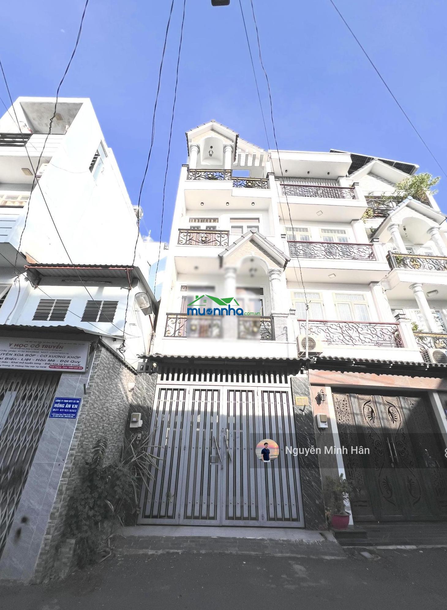 Kẹt tiền! bán nhà hxh 10m 1122 quang trung p8 4x17m cn 61m² 5l khu cao lầu giảm còn 8,7 tỷ tl - 3
