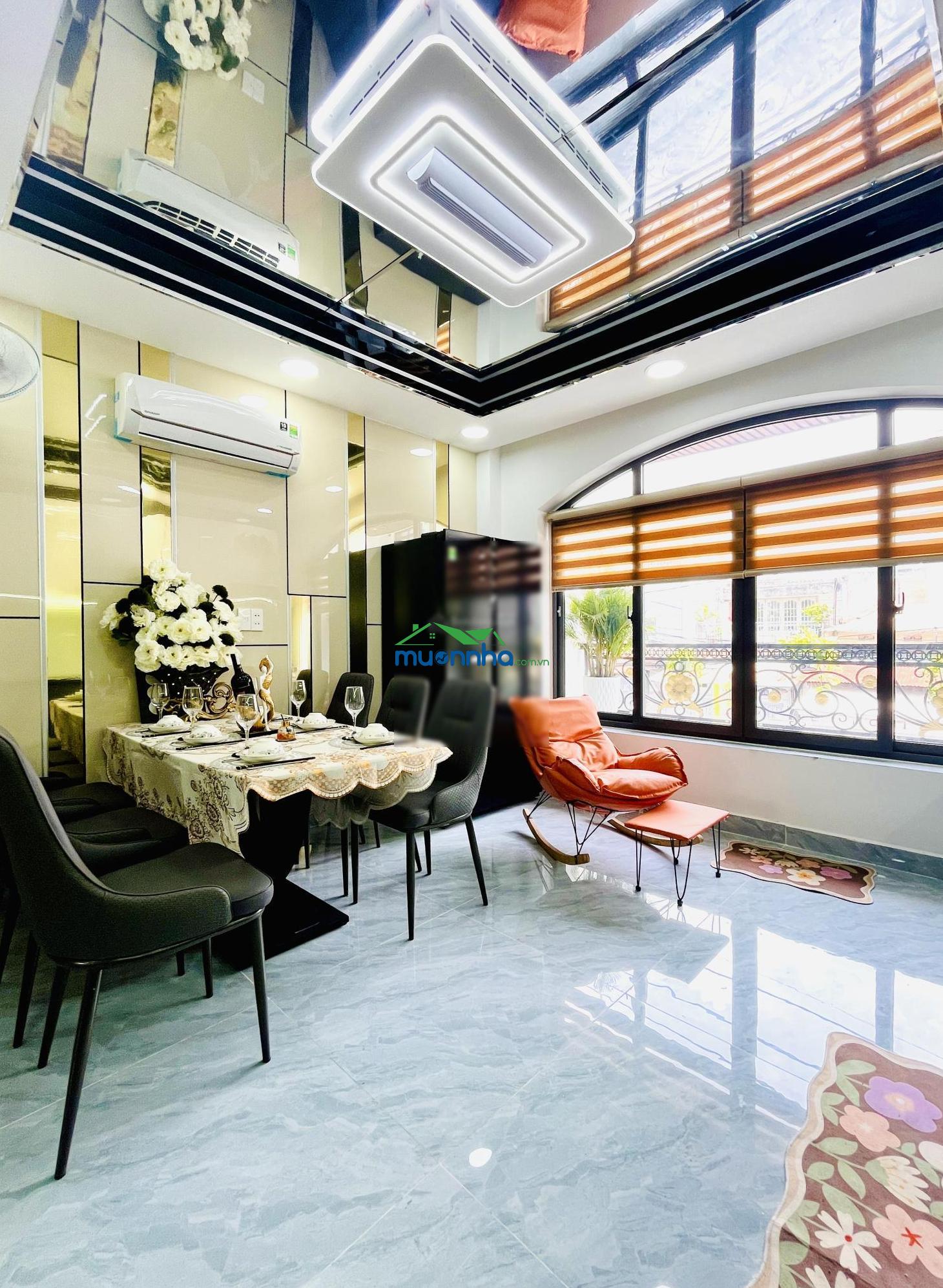 Mặt tiền hẻm 10m, 4x20, 6 tầng, thang máy, gần mặt tiền phan huy ích, kinh doanh đa ngành - 2