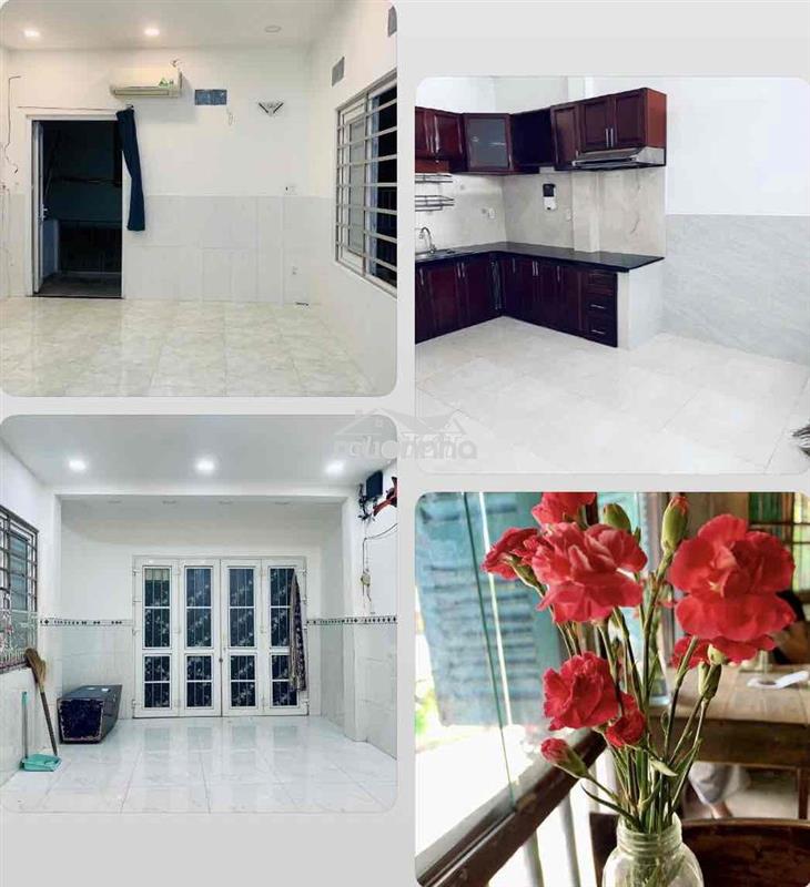 Nhà rộng mới, 4,5x 10m, 1 trệt + lửng, n. thất sử dụng, sân để xe ok