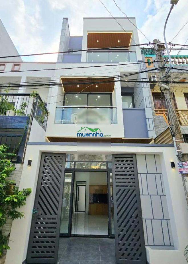 Nhà mới đẹp 3 tầng, 4pn, hẻm xe hơi 6m, gần chợ long trường q9 - 4