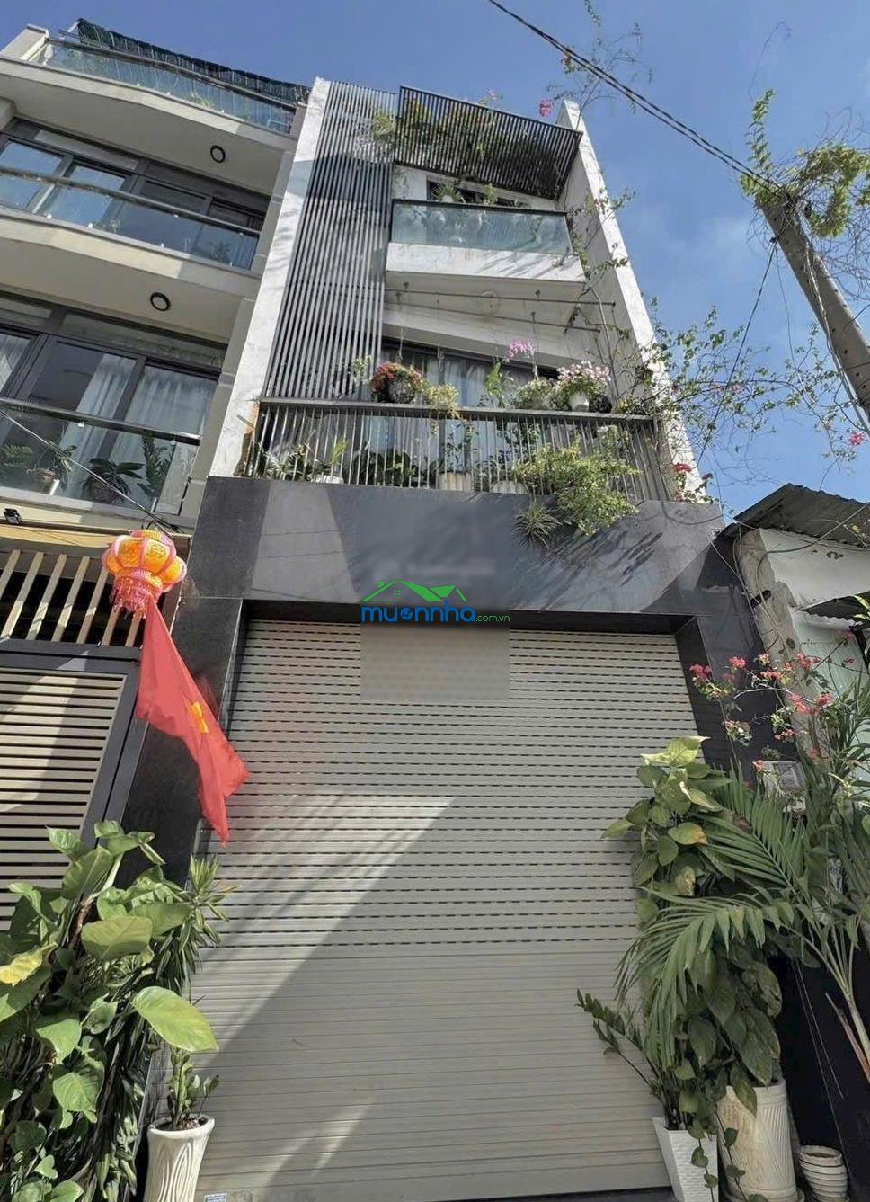 Nhà hẻm xe hơi ngủ nhà, 4 tầng btct, 45m² (3.7x12), gần mặt tiền phạm văn đồng bình thạnh, 7.3 tỷ - 3