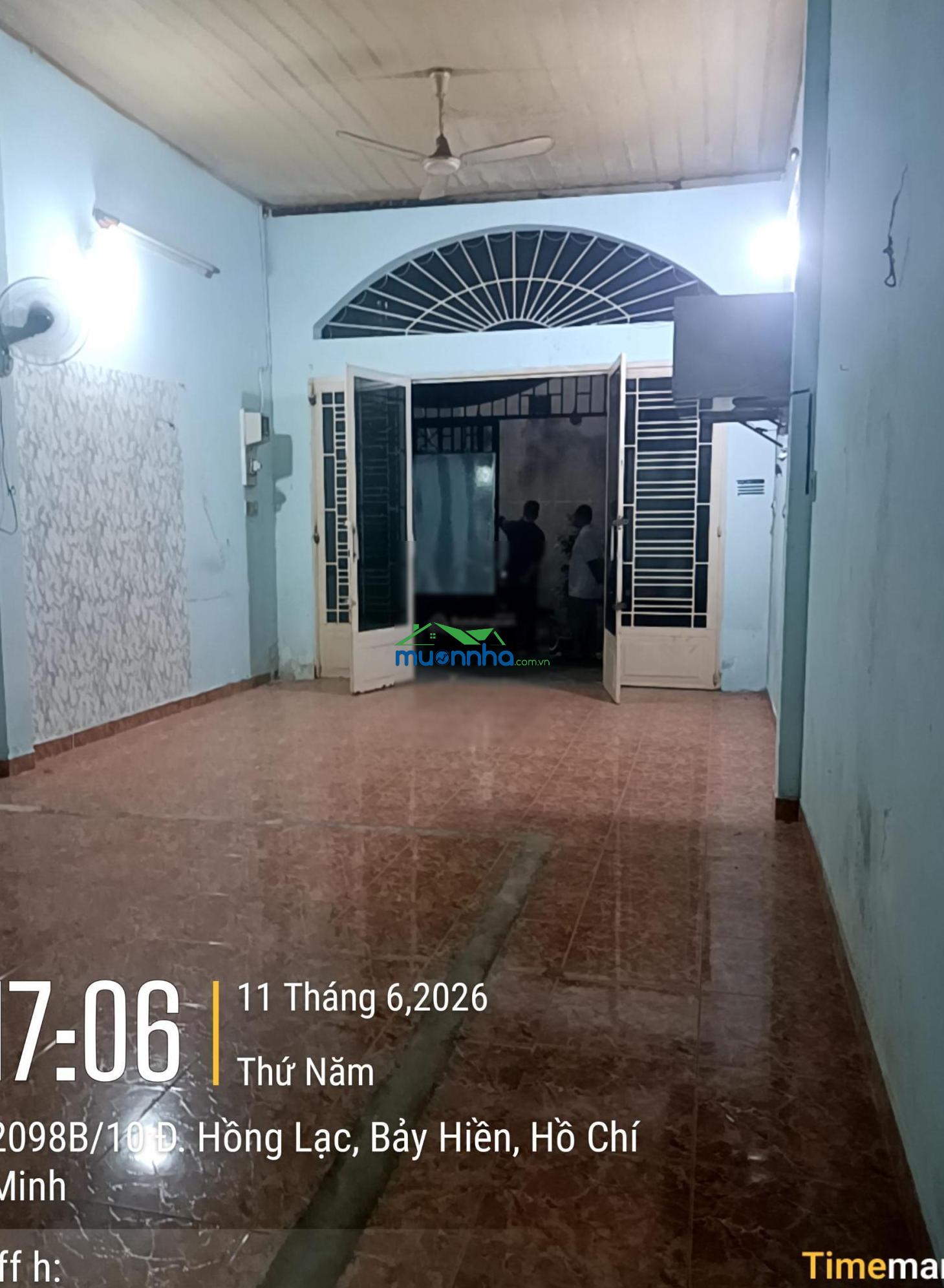 Ni sư huỳnh liên, phường 10, tân bình. dt 4.2 nở hậu 4.5x15m. cấp 4 - 2