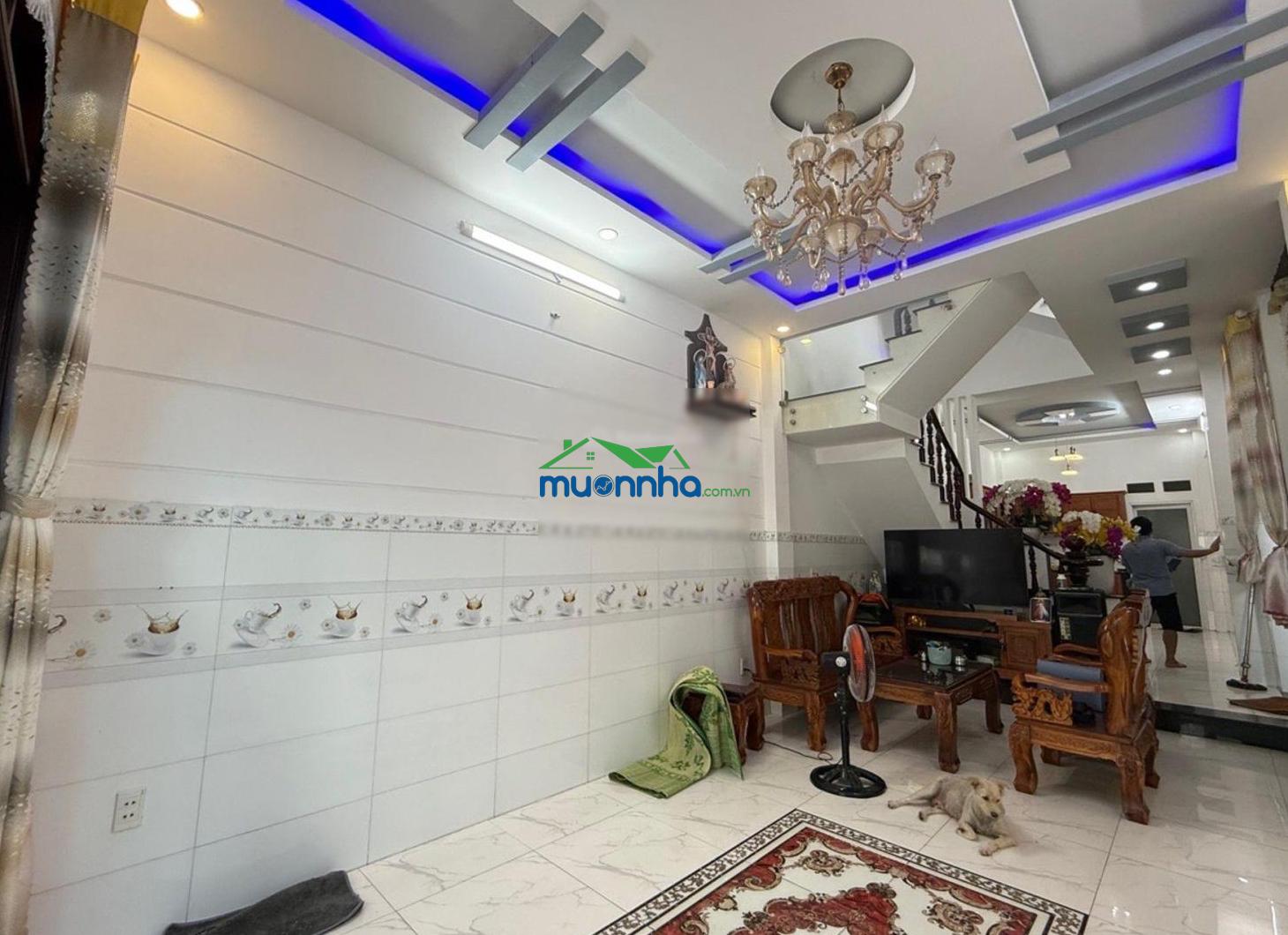 Bán nhà đường thạnh lộc 15, phường thạnh lộc quận 12 nhà 3 tầng (78m2, 6*17m) hẻm ôtô giá 4,8tỷ - 2