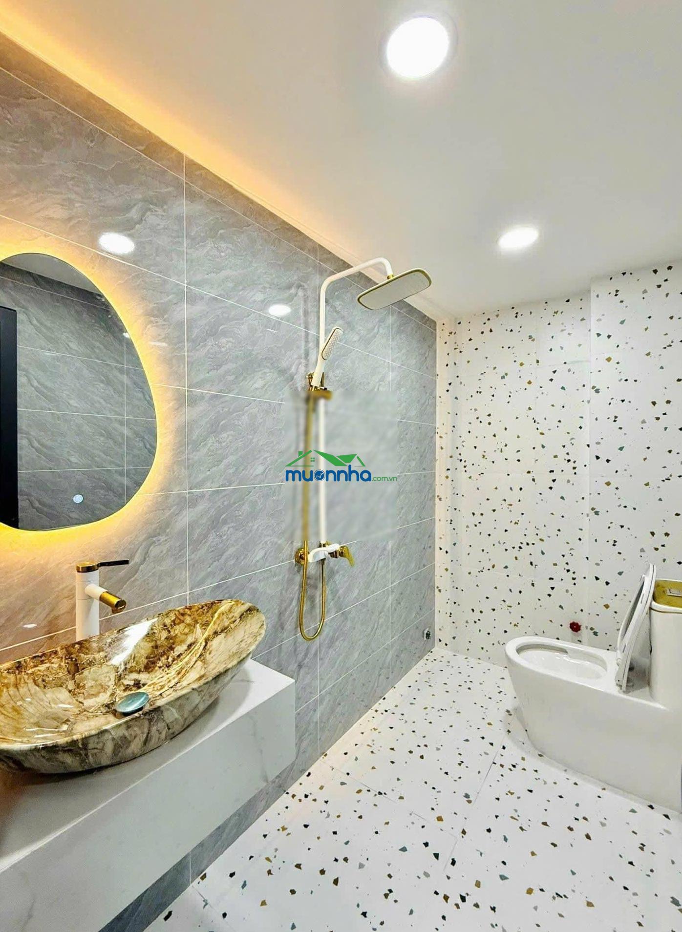 Xoay vốn kinh doanh bán gấp nhà 38,3m2 giá 1tỷ590 triệu đường phan văn trị phường 5 gò vấp sổ riêng - 4