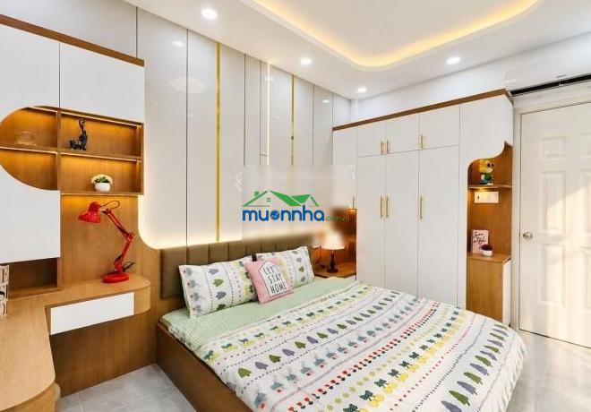 Sát bên bình thạnh - ngay đại học công nghiệp - nhà đẹp full nội thất 2 tầng 44m² 3pn có sân để xe - 2