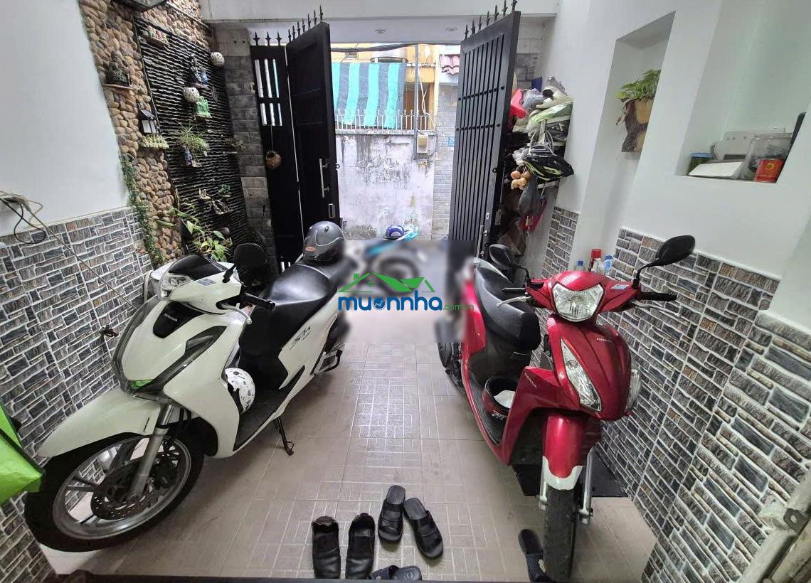 Hẻm ô tô gần phạm văn đồng gò vấp, 4 tầng 4pn 45m², giá 7.5ty - 4