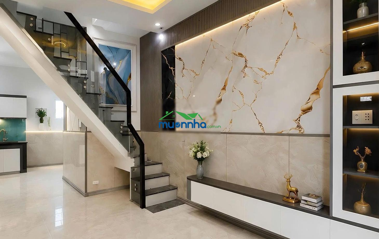Nhà lầu 5x8m đường nguyễn văn quá gần giáo xứ chợ cầu. có 2pn 2wc, ban công, giá 1,65 tỷ - 4