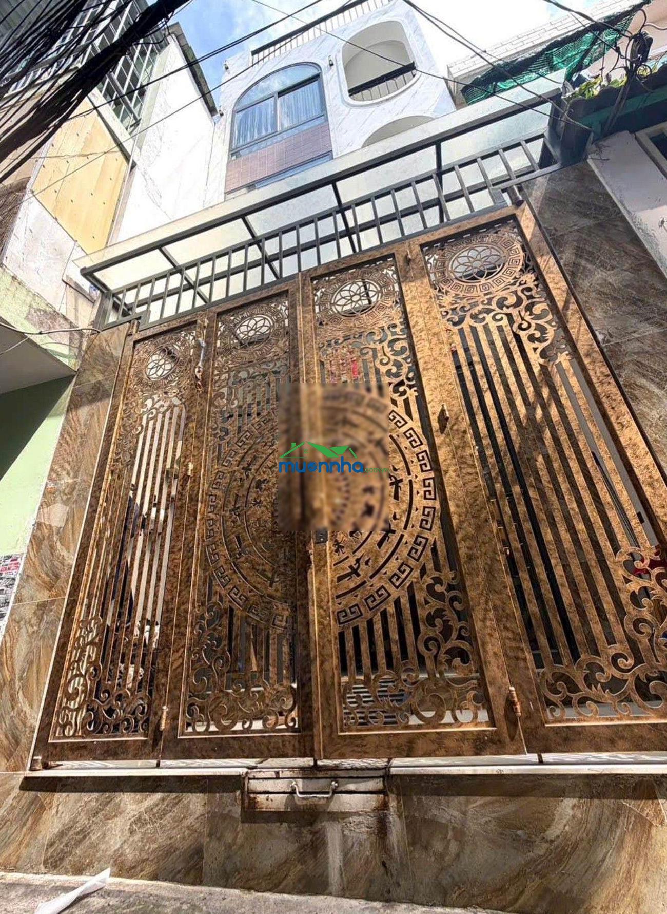 Nhỉnh 5t - chủ gấp - lâm văn bền đẹp 4 tầng - thang máy - hẻm thông ô tô 4m - 3